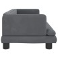 vidaXL Kindersofa Dunkelgrau 80x45x30 cm Samt vidaXL Kindersofa Dunkelgrau 80x45x30 cm Samt