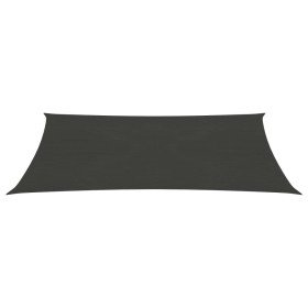 vidaXL Sonnensegel 160 g/m² Anthrazit 6x8 m HDPE