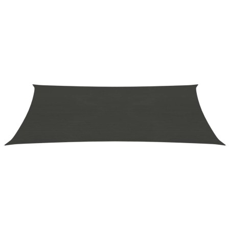 vidaXL Sonnensegel 160 g/m² Anthrazit 6x8 m HDPE