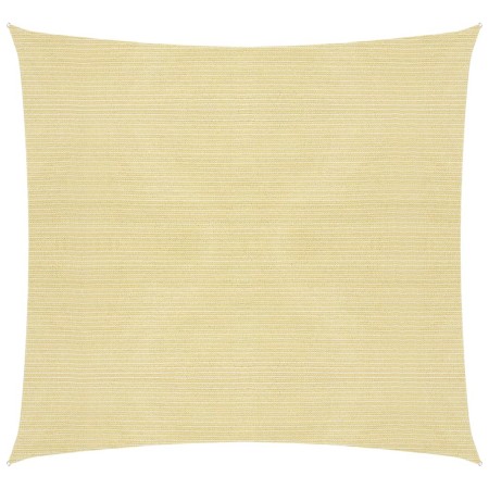 vidaXL Sonnensegel 160 g/m² Beige 6x6 m HDPE