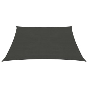 vidaXL Sonnensegel 160 g/m² Anthrazit 7x7 m HDPE