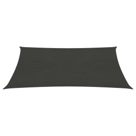 vidaXL Sonnensegel 160 g/m² Anthrazit 3,5x4,5 m HDPE