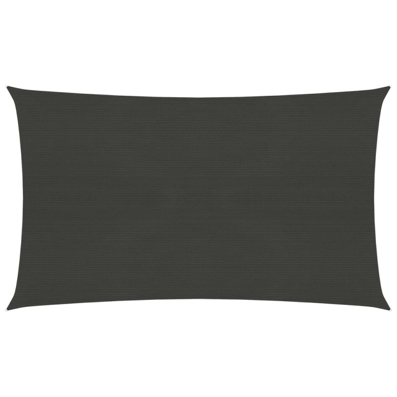 vidaXL Sonnensegel 160 g/m² Anthrazit 5x8 m HDPE vidaXL Sonnensegel 160 g/m² Anthrazit 5x8 m HDPE