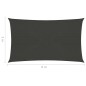 vidaXL Sonnensegel 160 g/m² Anthrazit 5x8 m HDPE vidaXL Sonnensegel 160 g/m² Anthrazit 5x8 m HDPE
