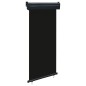 vidaXL Balkon-Seitenmarkise 85x250 cm Schwarz vidaXL Balkon-Seitenmarkise 85x250 cm Schwarz
