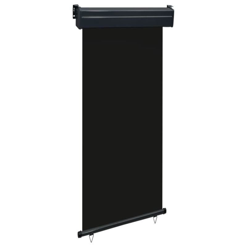 vidaXL Balkon-Seitenmarkise 105x250 cm Schwarz vidaXL Balkon-Seitenmarkise 105x250 cm Schwarz