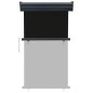 vidaXL Balkon-Seitenmarkise 105x250 cm Schwarz vidaXL Balkon-Seitenmarkise 105x250 cm Schwarz