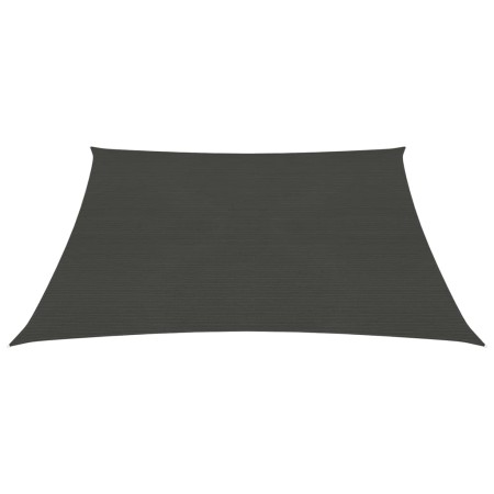 vidaXL Sonnensegel 160 g/m² Anthrazit 6x6 m HDPE