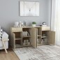 vidaXL Sideboard Sonoma-Eiche 160x36x75 cm Holzwerkstoff vidaXL Sideboard Sonoma-Eiche 160x36x75 cm Holzwerkstoff