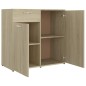 vidaXL Sideboard Sonoma-Eiche 160x36x75 cm Holzwerkstoff vidaXL Sideboard Sonoma-Eiche 160x36x75 cm Holzwerkstoff