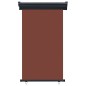 vidaXL Balkon-Seitenmarkise 105x250 cm Braun vidaXL Balkon-Seitenmarkise 105x250 cm Braun