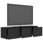 vidaXL TV-Schrank Grau 120x34x30 cm Holzwerkstoff vidaXL TV-Schrank Grau 120x34x30 cm Holzwerkstoff