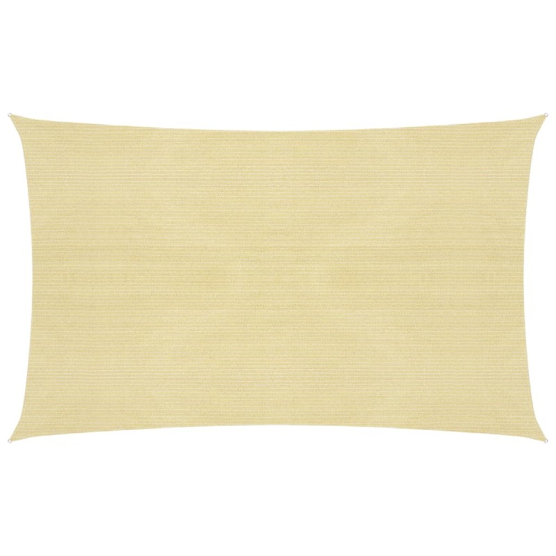vidaXL Sonnensegel 160 g/m² Beige 2,5x5 m HDPE vidaXL Sonnensegel 160 g/m² Beige 2,5x5 m HDPE