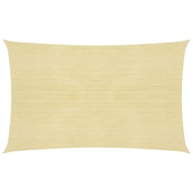 vidaXL Sonnensegel 160 g/m² Beige 3x6 m HDPE  