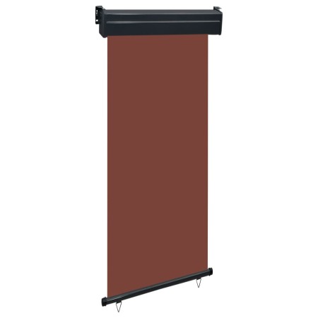 vidaXL Balkon-Seitenmarkise 85x250 cm Braun