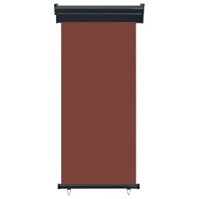 vidaXL Balkon-Seitenmarkise 85x250 cm Braun