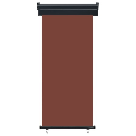 vidaXL Balkon-Seitenmarkise 85x250 cm Braun
