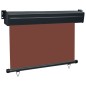 vidaXL Balkon-Seitenmarkise 85x250 cm Braun vidaXL Balkon-Seitenmarkise 85x250 cm Braun