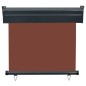 vidaXL Balkon-Seitenmarkise 85x250 cm Braun vidaXL Balkon-Seitenmarkise 85x250 cm Braun