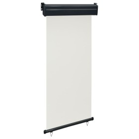 vidaXL Balkon-Seitenmarkise 105x250 cm Creme