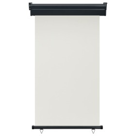 vidaXL Balkon-Seitenmarkise 105x250 cm Creme