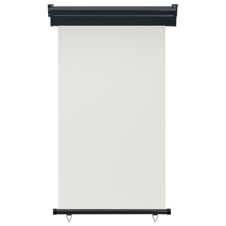 vidaXL Balkon-Seitenmarkise 105x250 cm Creme