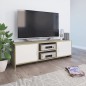 vidaXL TV-Schrank Weiß Sonoma-Eiche 120x30x37,5 cm Holzwerkstoff vidaXL TV-Schrank Weiß Sonoma-Eiche 120x30x37,5 cm Holzwerkstoff