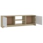 vidaXL TV-Schrank Weiß Sonoma-Eiche 120x30x37,5 cm Holzwerkstoff vidaXL TV-Schrank Weiß Sonoma-Eiche 120x30x37,5 cm Holzwerkstoff