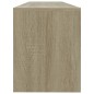 vidaXL TV-Schrank Weiß Sonoma-Eiche 120x30x37,5 cm Holzwerkstoff vidaXL TV-Schrank Weiß Sonoma-Eiche 120x30x37,5 cm Holzwerkstoff