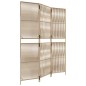 vidaXL Paravent 3-tlg. Beige Poly Rattan vidaXL Paravent 3-tlg. Beige Poly Rattan