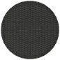 vidaXL 3-tlg. Bistro-Set mit Kissen Schwarz Poly Rattan vidaXL 3-tlg. Bistro-Set mit Kissen Schwarz Poly Rattan