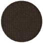 vidaXL 3-tlg. Bistro-Set mit Kissen Braun Poly Rattan vidaXL 3-tlg. Bistro-Set mit Kissen Braun Poly Rattan