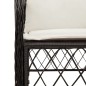 vidaXL 7-tlg. Garten-Essgruppe mit Kissen Schwarz Poly Rattan vidaXL 7-tlg. Garten-Essgruppe mit Kissen Schwarz Poly Rattan