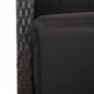 vidaXL 7-tlg. Garten-Essgruppe mit Kissen Schwarz Poly Rattan vidaXL 7-tlg. Garten-Essgruppe mit Kissen Schwarz Poly Rattan