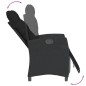 vidaXL 5-tlg. Garten-Essgruppe mit Kissen Schwarz Poly Rattan vidaXL 5-tlg. Garten-Essgruppe mit Kissen Schwarz Poly Rattan