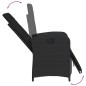 vidaXL 9-tlg. Garten-Essgruppe mit Kissen Schwarz Poly Rattan vidaXL 9-tlg. Garten-Essgruppe mit Kissen Schwarz Poly Rattan