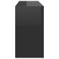vidaXL Schuhbank Hochglanz-Schwarz 103x30x54,5 cm Holzwerkstoff vidaXL Schuhbank Hochglanz-Schwarz 103x30x54,5 cm Holzwerkstoff