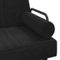 vidaXL Schlafsofa in L-Form Schwarz 260x140x70 cm Samt vidaXL Schlafsofa in L-Form Schwarz 260x140x70 cm Samt
