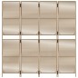 vidaXL Paravent 4-tlg. Beige Poly Rattan vidaXL Paravent 4-tlg. Beige Poly Rattan