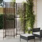 vidaXL Paravent 5-tlg. Braun Poly Rattan vidaXL Paravent 5-tlg. Braun Poly Rattan
