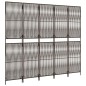 vidaXL Paravent 5-tlg. Braun Poly Rattan vidaXL Paravent 5-tlg. Braun Poly Rattan