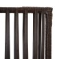 vidaXL Paravent 5-tlg. Braun Poly Rattan vidaXL Paravent 5-tlg. Braun Poly Rattan