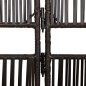 vidaXL Paravent 5-tlg. Braun Poly Rattan vidaXL Paravent 5-tlg. Braun Poly Rattan