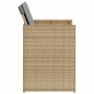 vidaXL Gartenstühle mit Kissen 4 Stk. Beigemischung Poly Rattan vidaXL Gartenstühle mit Kissen 4 Stk. Beigemischung Poly Rattan