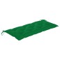 Gartenbank mit Auflage 120 cm Bambus Gartenbank mit Auflage 120 cm Bambus