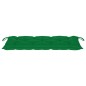 Gartenbank mit Auflage 120 cm Bambus Gartenbank mit Auflage 120 cm Bambus