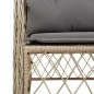 vidaXL 7-tlg. Garten-Essgruppe mit Kissen Beigemischung Poly Rattan vidaXL 7-tlg. Garten-Essgruppe mit Kissen Beigemischung Poly Rattan