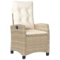 vidaXL 7-tlg. Garten-Essgruppe mit Kissen Beige Poly Rattan vidaXL 7-tlg. Garten-Essgruppe mit Kissen Beige Poly Rattan