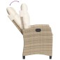 vidaXL 7-tlg. Garten-Essgruppe mit Kissen Beige Poly Rattan vidaXL 7-tlg. Garten-Essgruppe mit Kissen Beige Poly Rattan