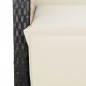 vidaXL 5-tlg. Garten-Essgruppe mit Kissen Schwarz Poly Rattan vidaXL 5-tlg. Garten-Essgruppe mit Kissen Schwarz Poly Rattan